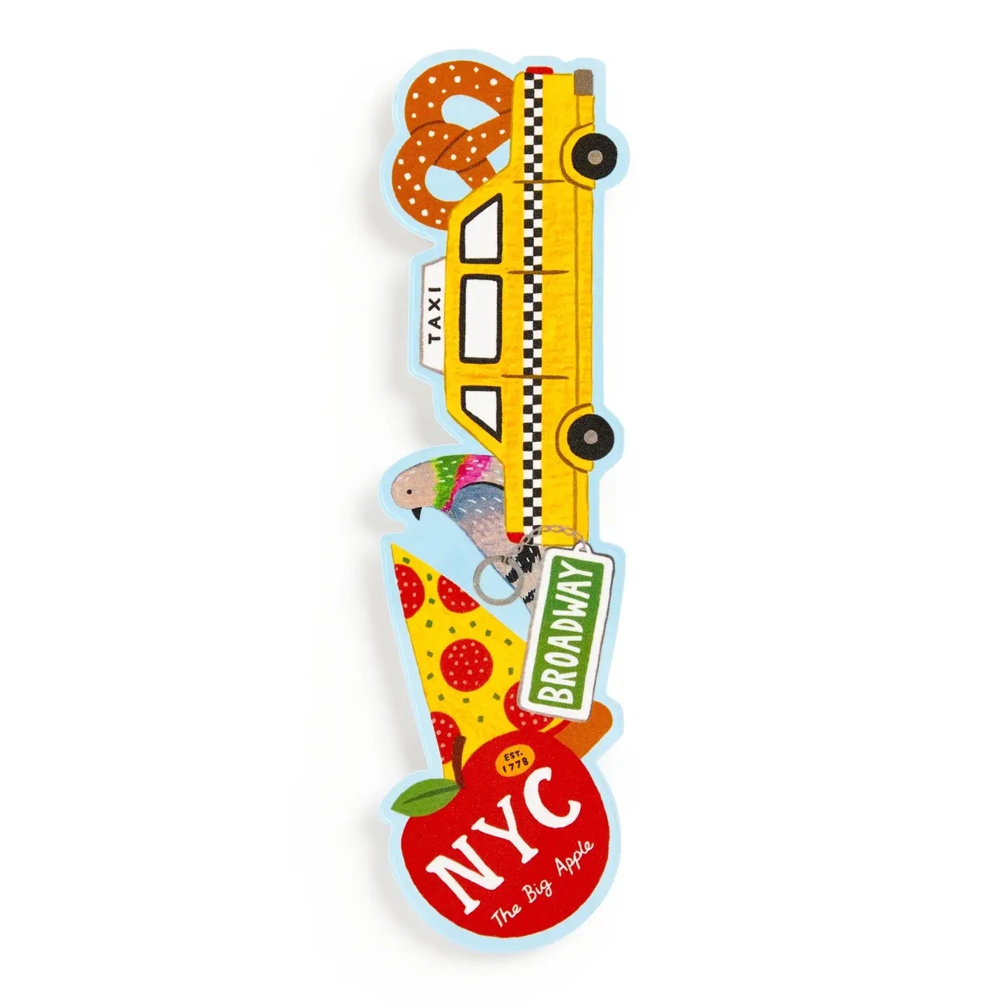 Big Apple Paper Bookmark image 2