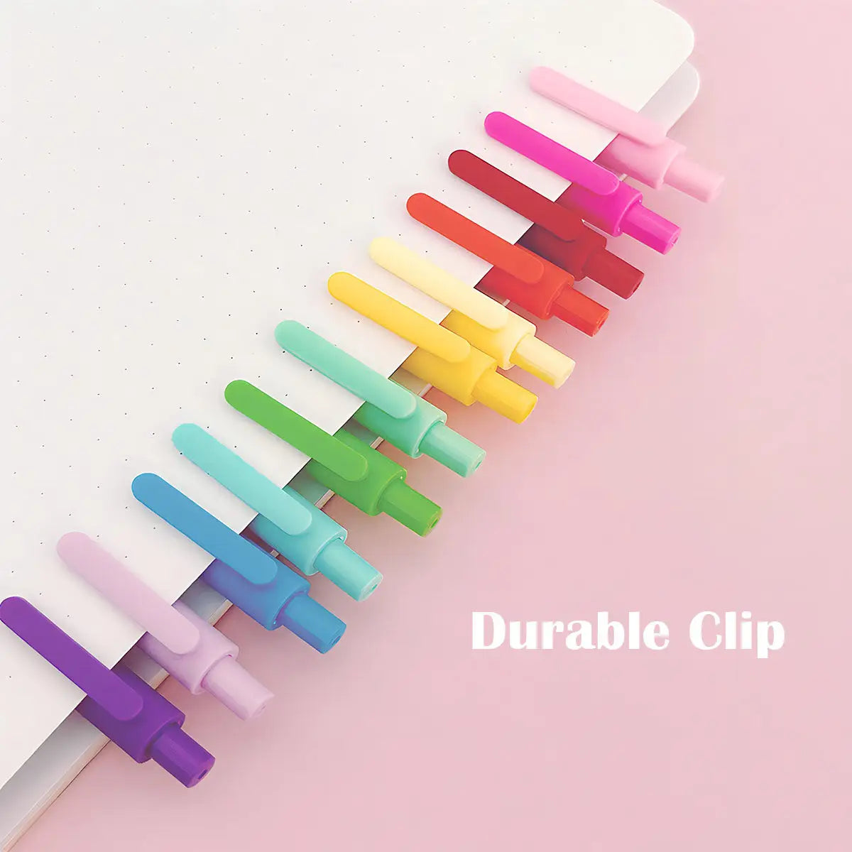 Wrapables Colorful Vibrant Retractable Ballpoint Pen image 3