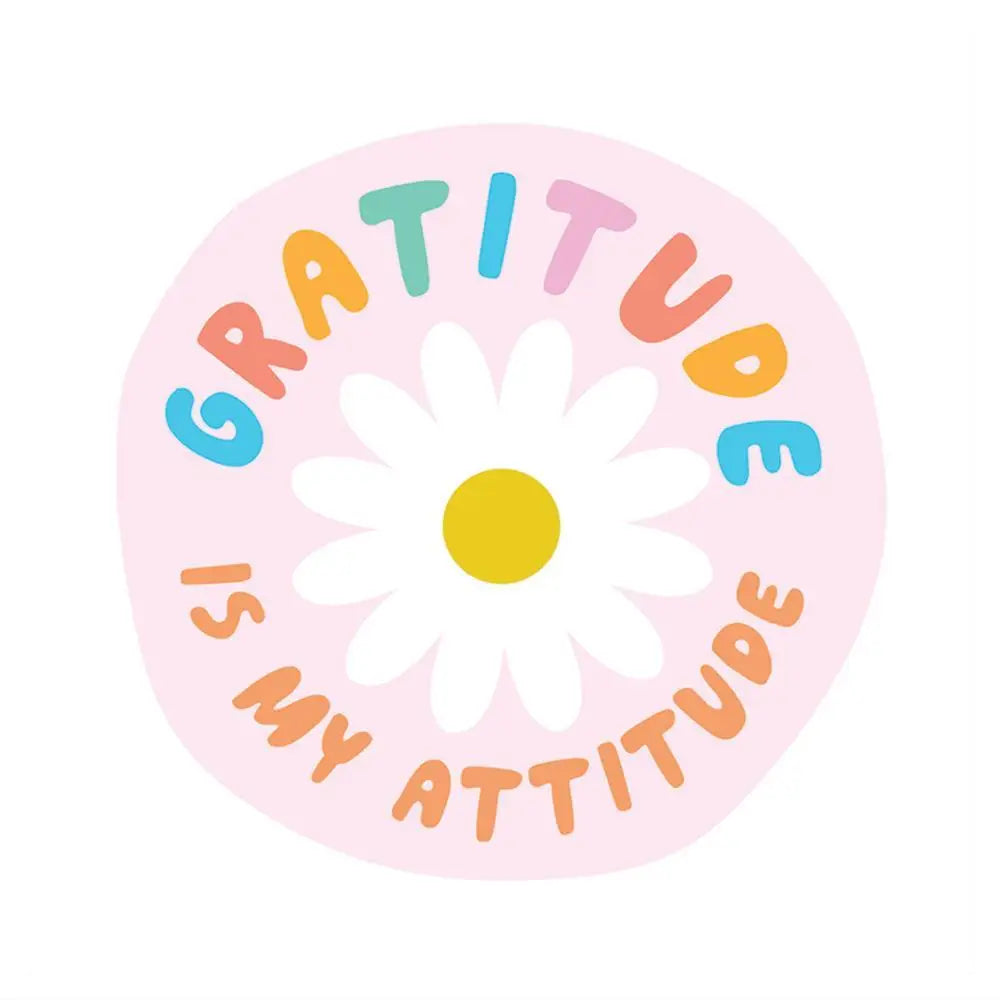Gratitude Is My Attitude  Pipstick Vinyl Stickers image 0