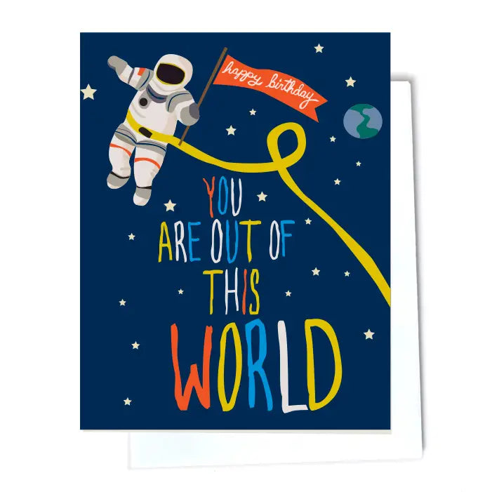 Out of This World Birthday Card image 0