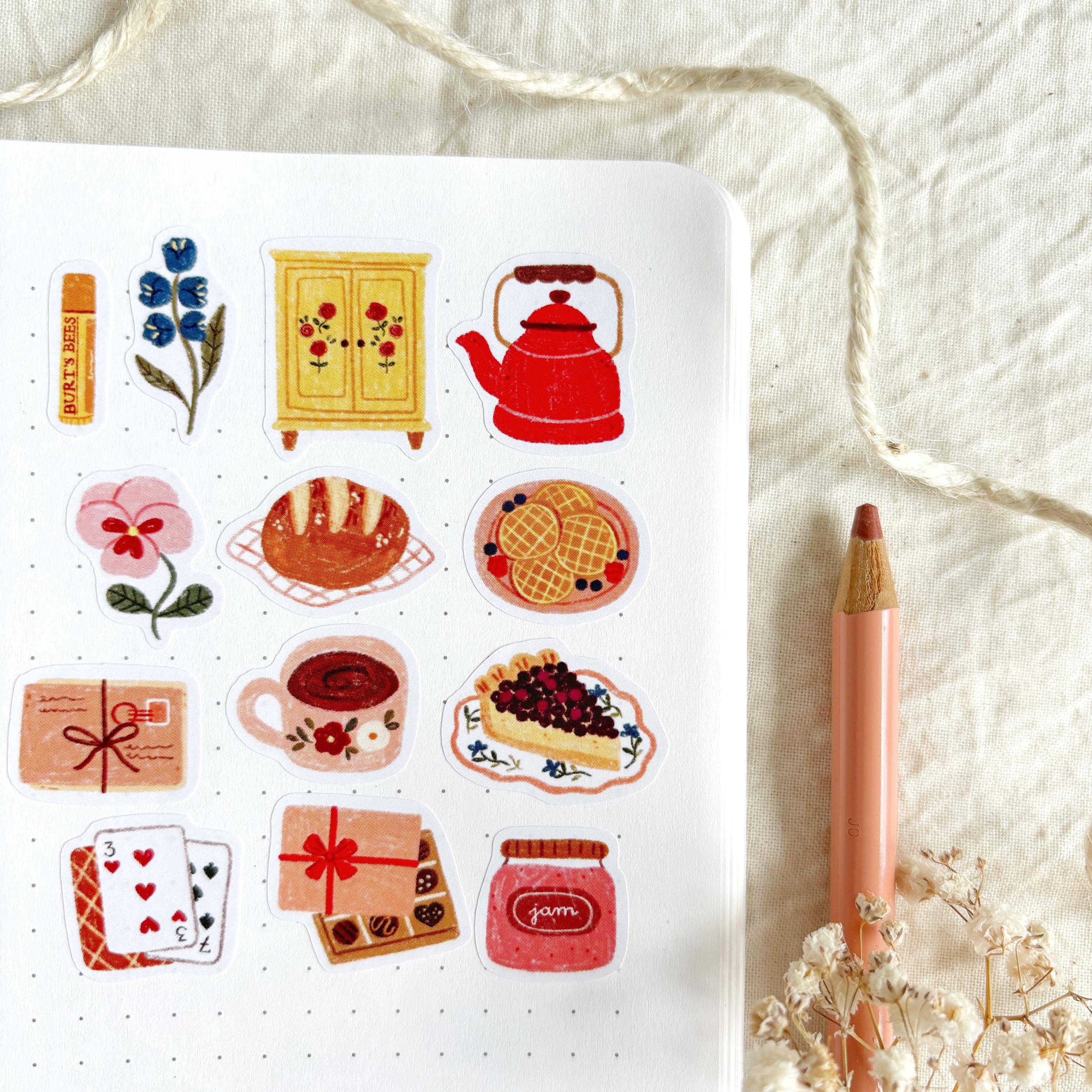 Sweet Life - Planner & Journal Stickers | A6 Matte Paper