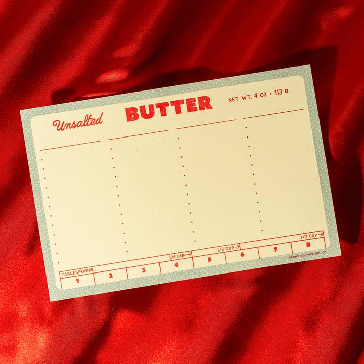 Butter - Risograph Notepad – Create Shoppe
