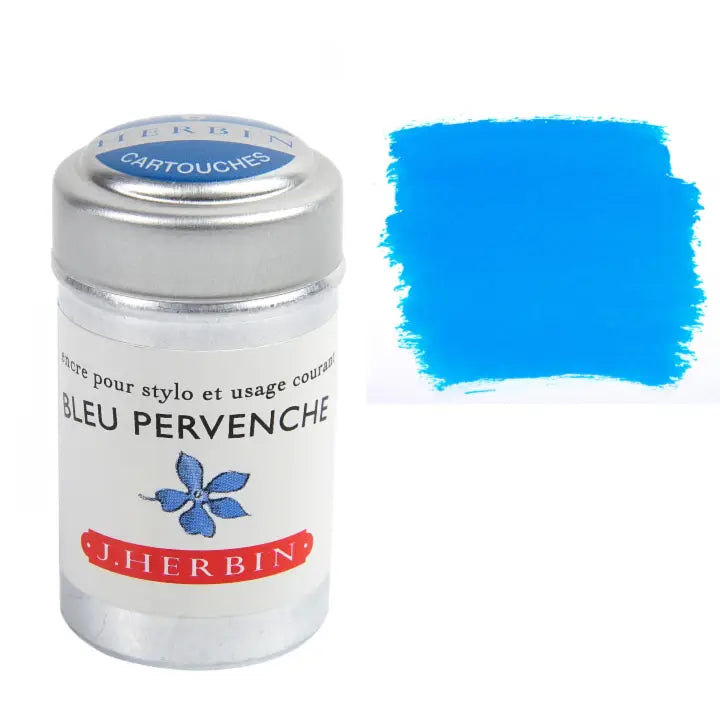 Herbin Fountain Pen Ink Cartridges - Tin of 6 image 6
