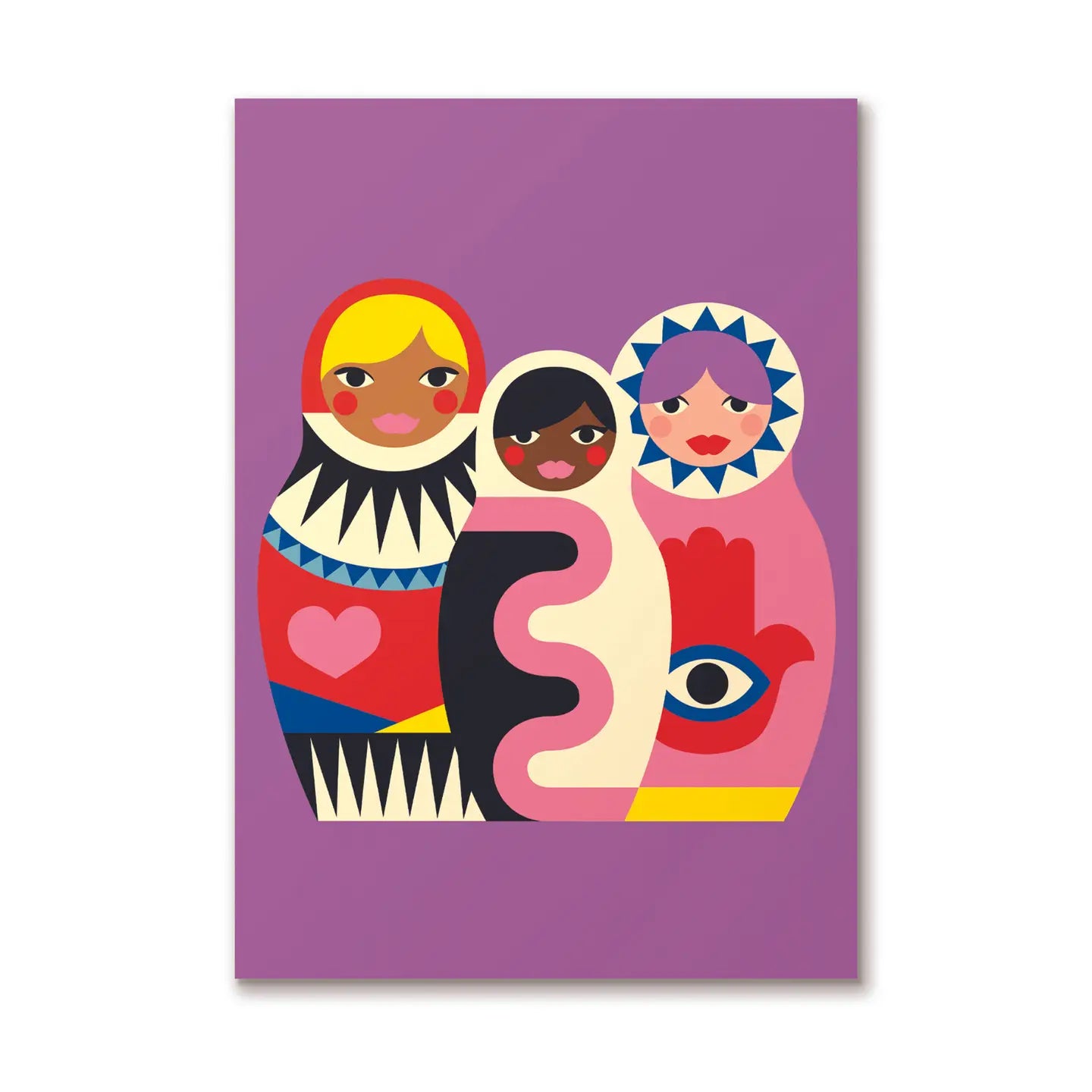 Kids Paint By Numbers - Babushkas image 1