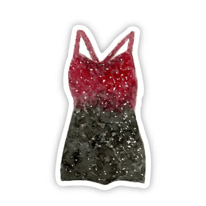 Taylor Swift Red Costume Sticker image 0