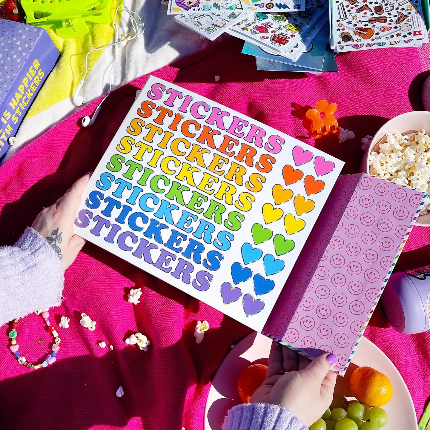 Colorful Sticker Keeper Pipsticks image 1