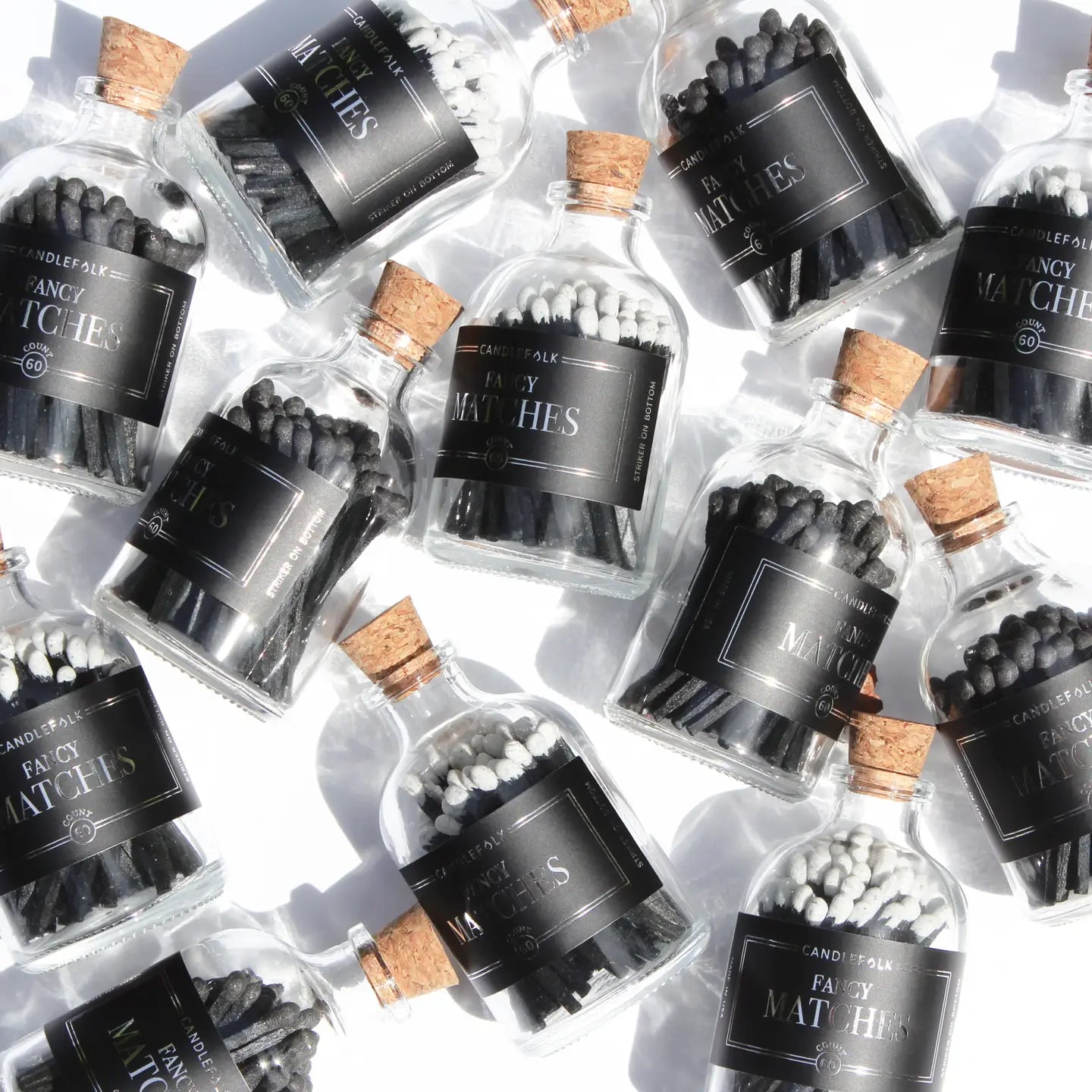 Black & Black Apothecary Matches image 1