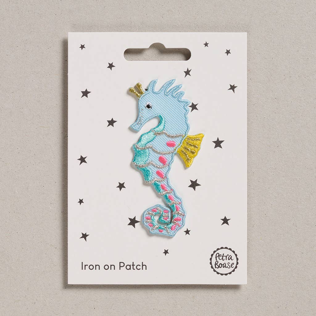 Iron on Patch -Seahorse