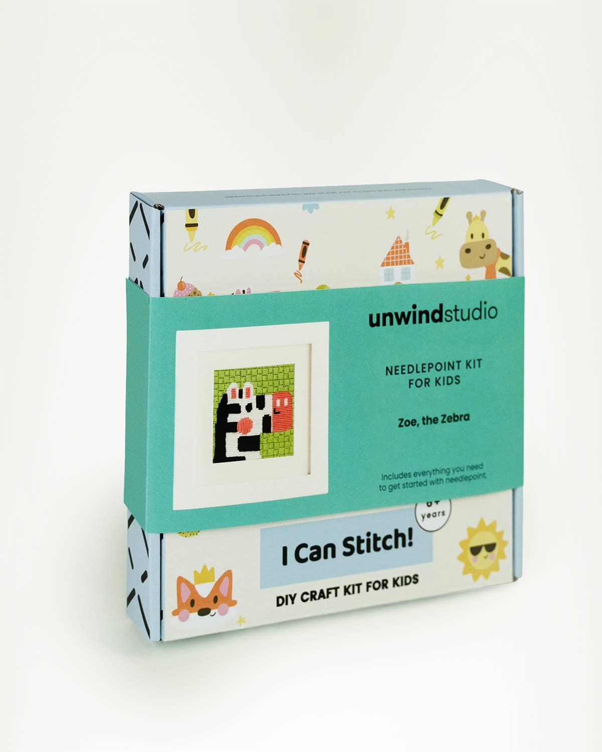 Leonardo, the Lion - Needlepoint Kit for Kids