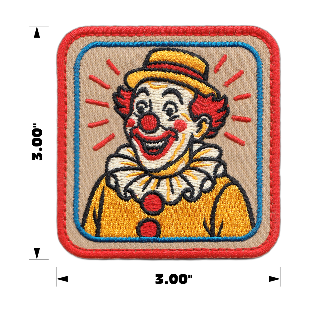Patch - Circus Classic Clown Carnival Freak Show 3"