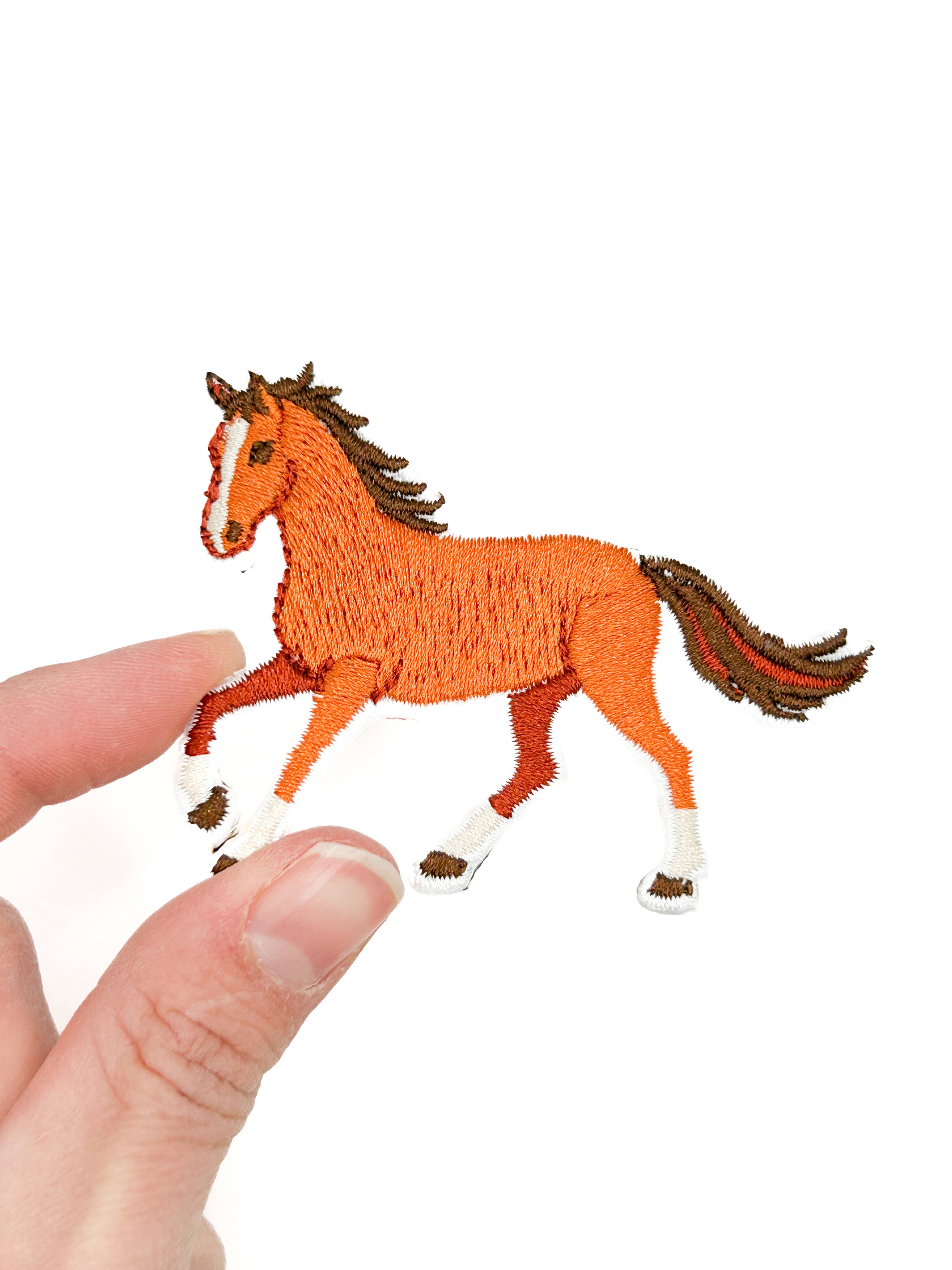 Horse Embroidered Patch – Western Patch, Equestrian Patch
