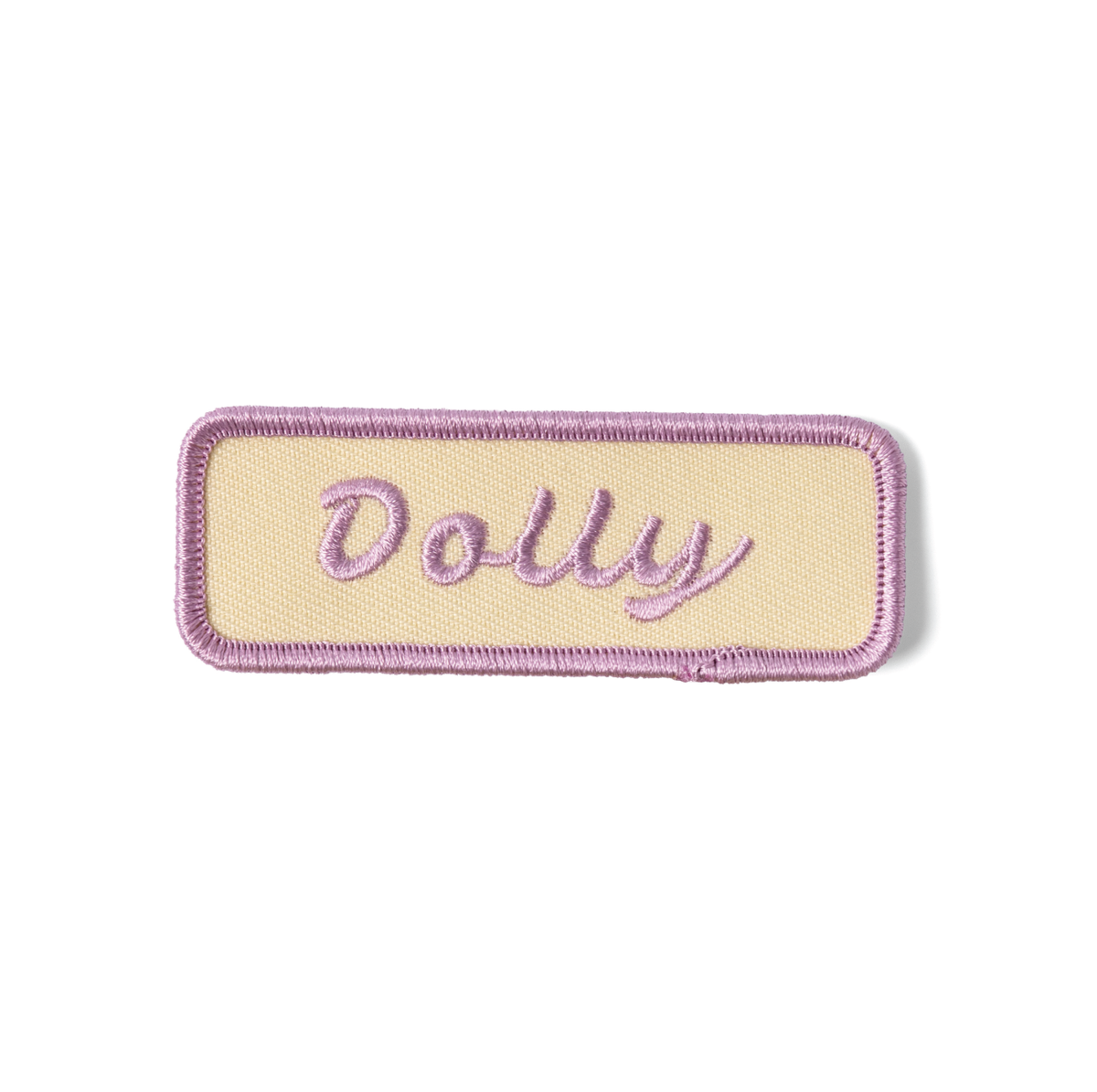 "dolly" Vintage Inspired Iron On Name Patch