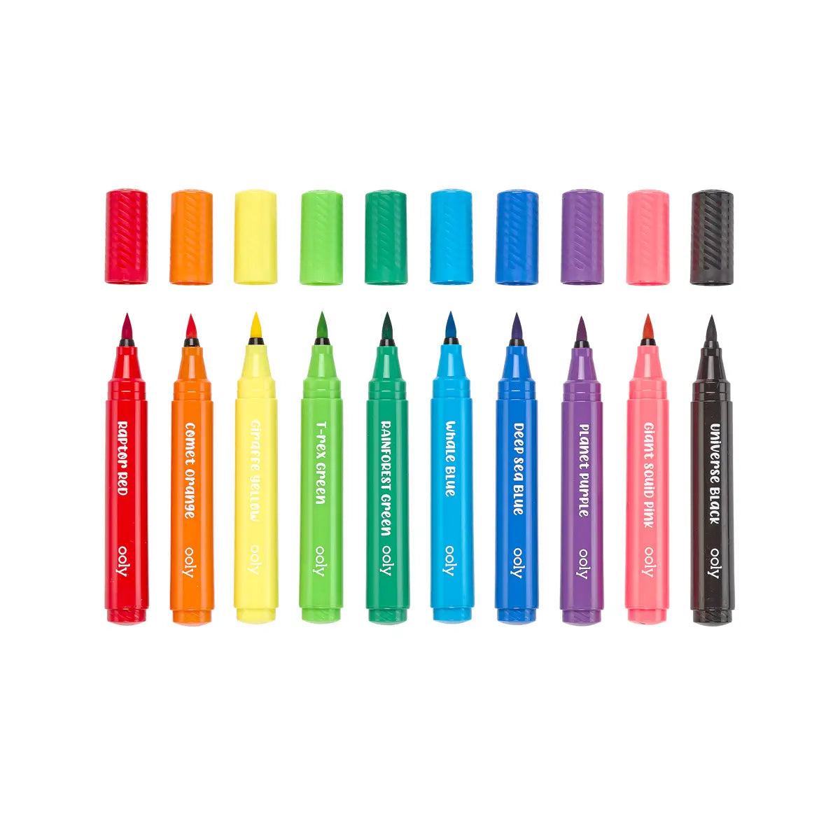 Big Bright Brush Markers - Set of 10 image 2