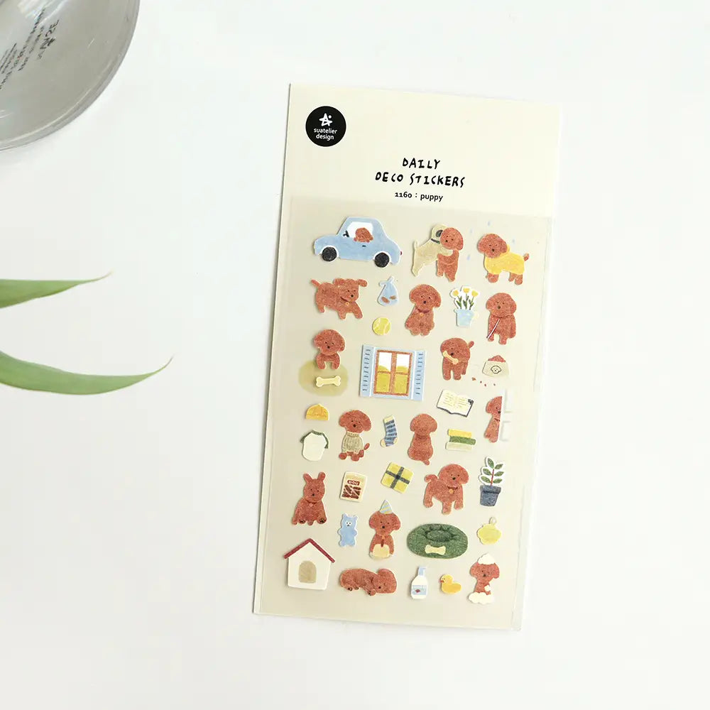Daily Deco Stickers Sautelier Design Puppy image 0