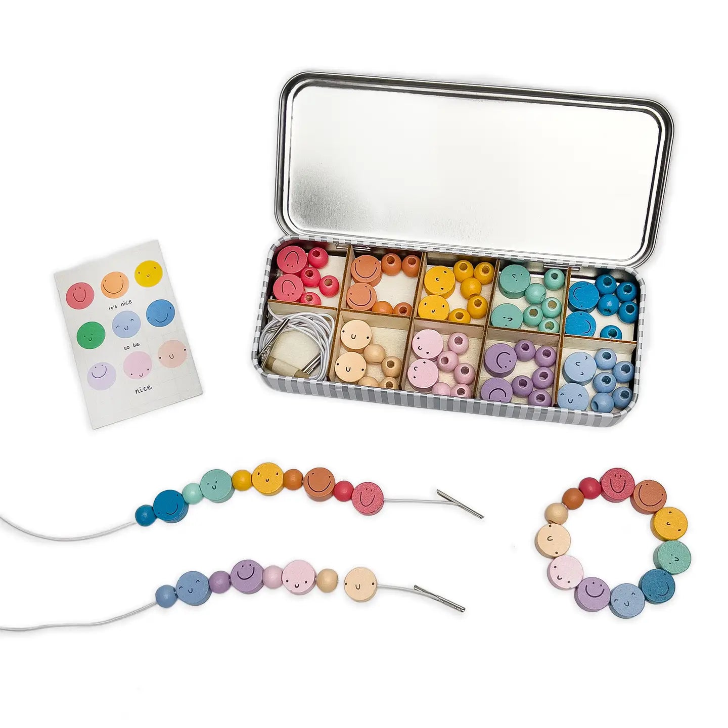 It's Nice To Be Nice Bracelet Beading Kit For Children image 3