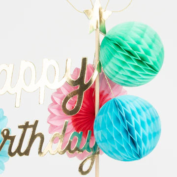 Happy Birthday Cake Topper by Meri Meri image 3