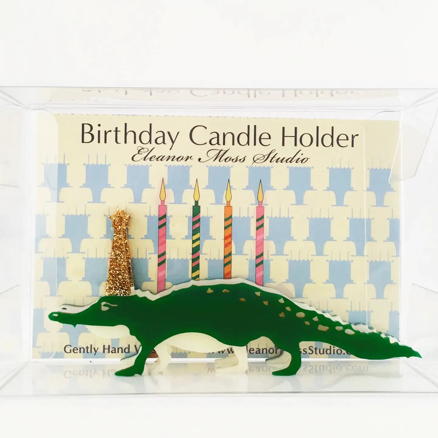 Alligator Birthday Candle Holder image 1