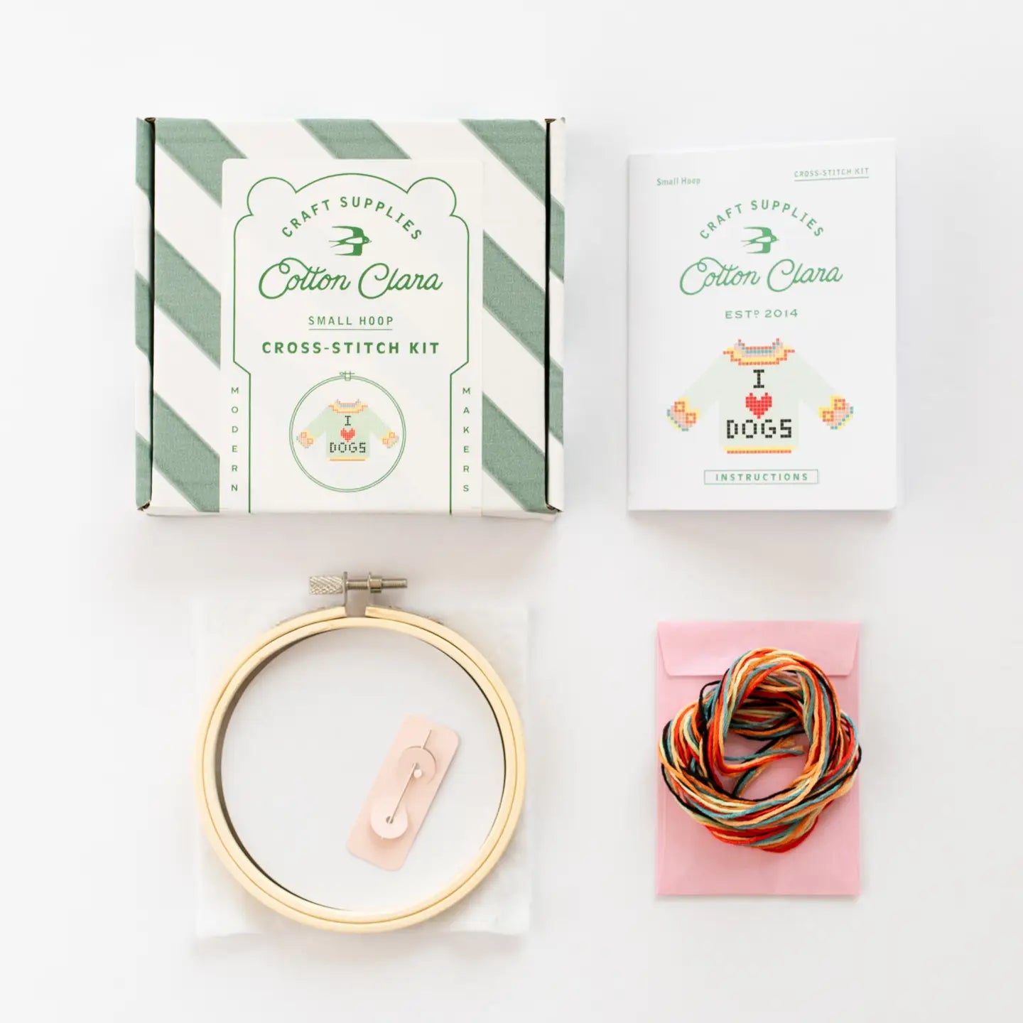 I Love Dogs Cross Stitch Kit image 1