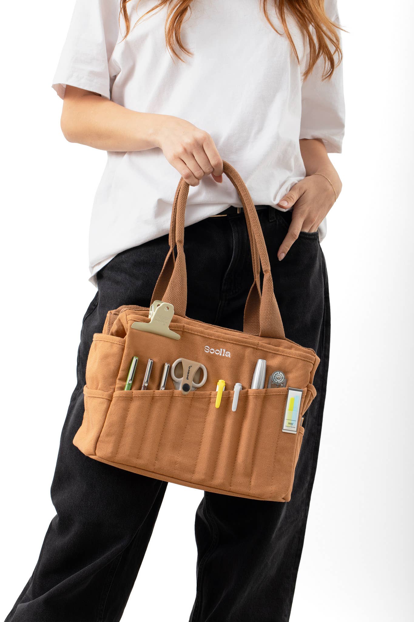 Soolla Studio Artist Bag, Blackout, Art Supply Bag