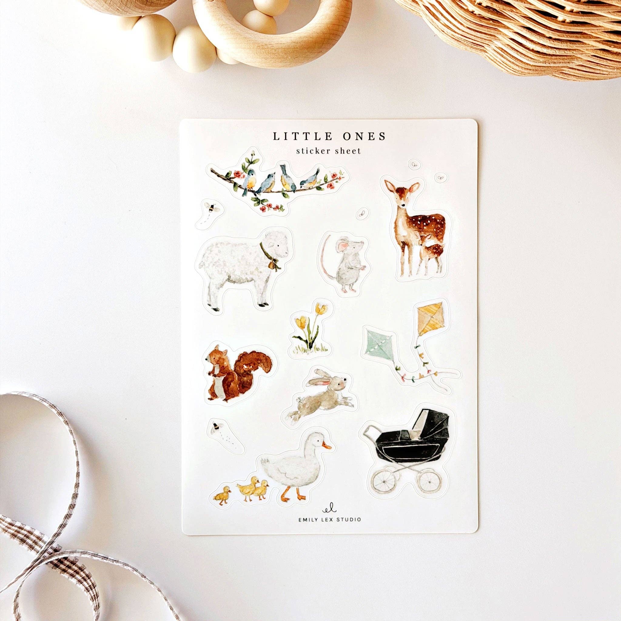 Little ones sticker sheets