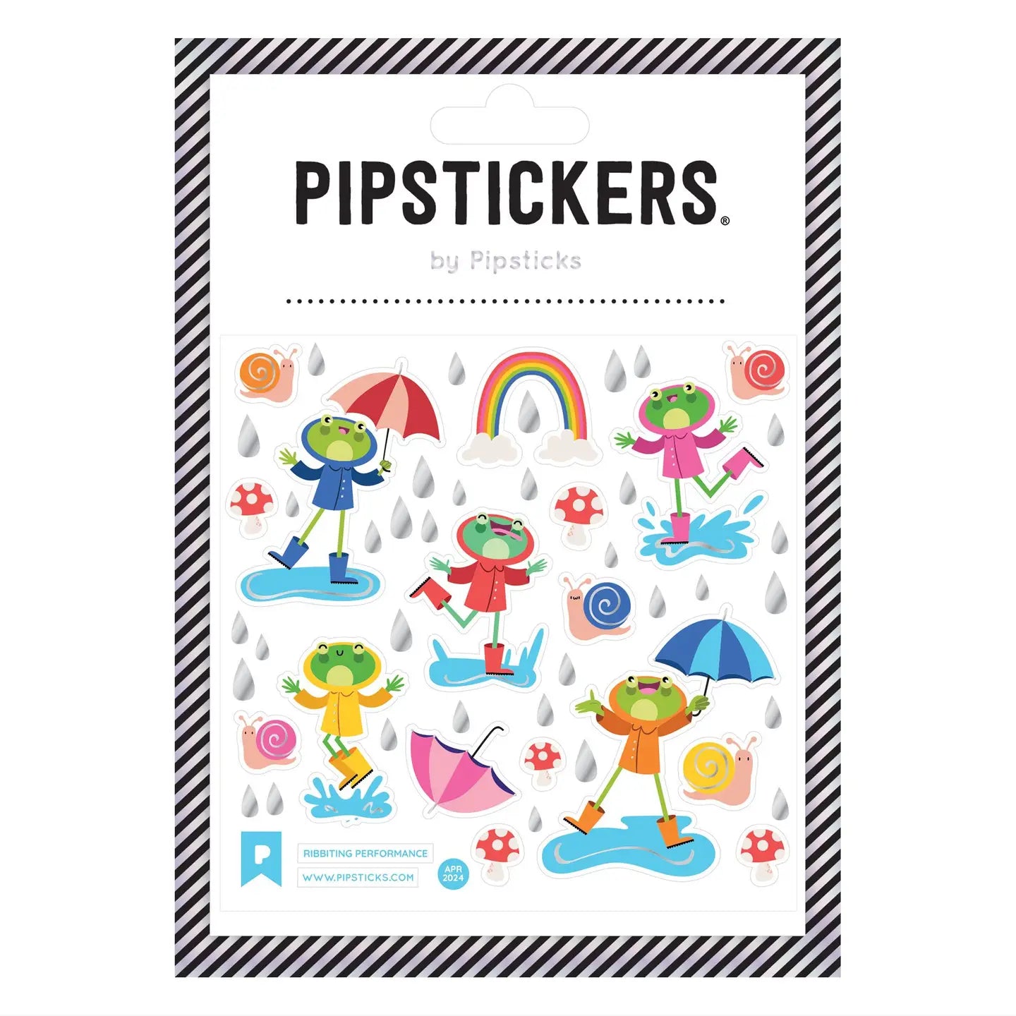 Ribbiting Performance Pipstickers image 0