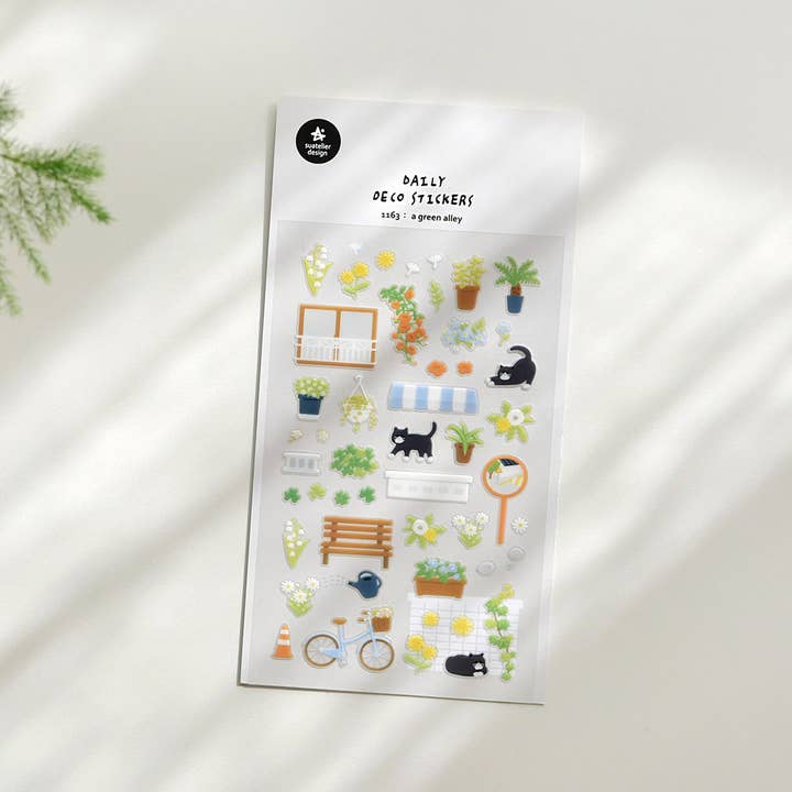 Daily Deco Stickers Sautelier Design A Green Alley image 0