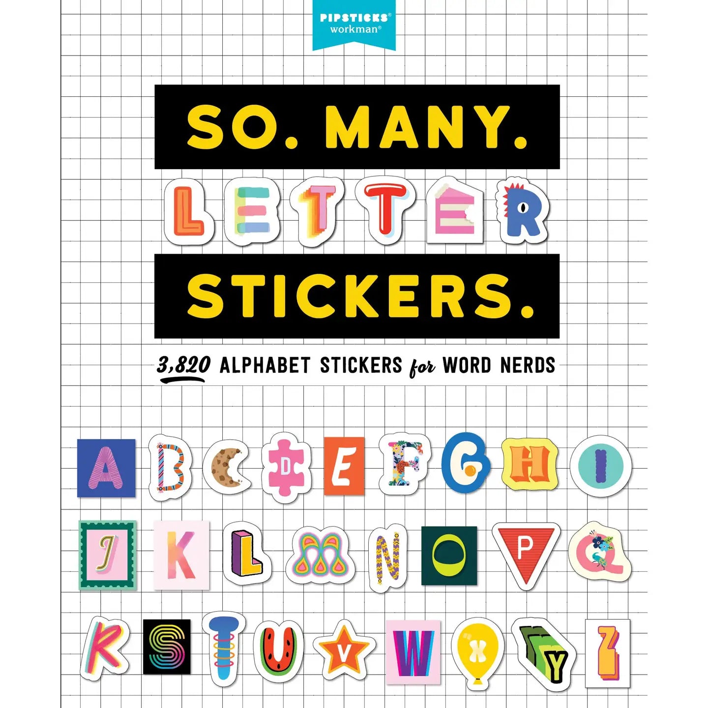 So. Many. Letter Stickers. Sticker Book image 0