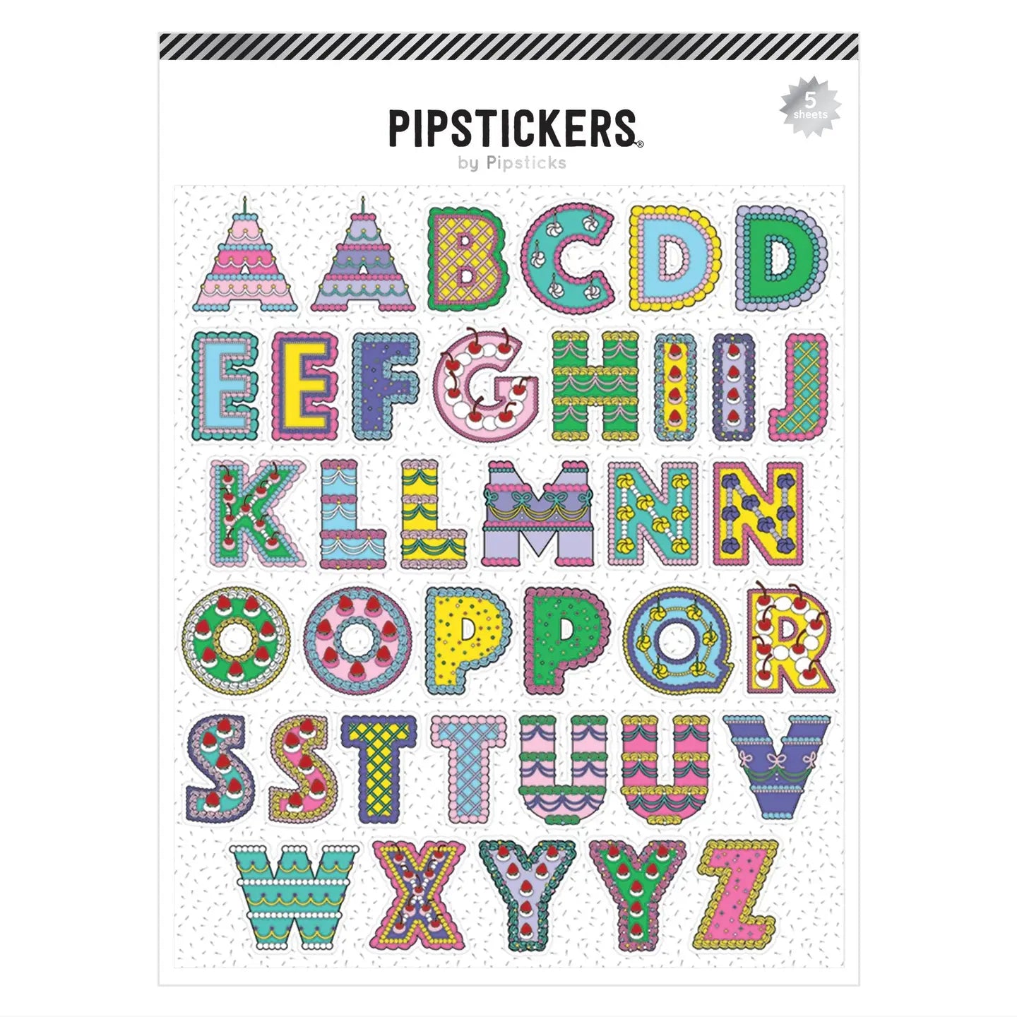 Icing On the Cake Big Alphabet (5ct) image 0