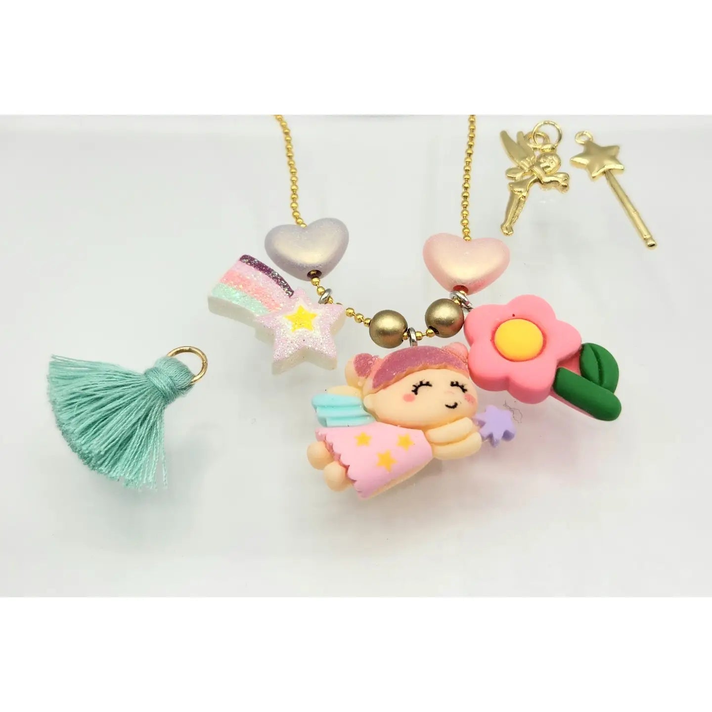 Kids Magical Fairy Necklace and Jewelry Diy Kit image 2