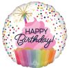 Confetti Sprinkle birthday cupcake image 0
