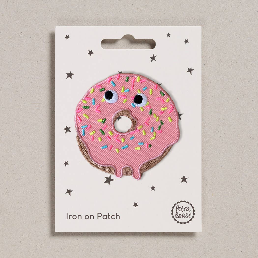 Iron on Patch Doughnut
