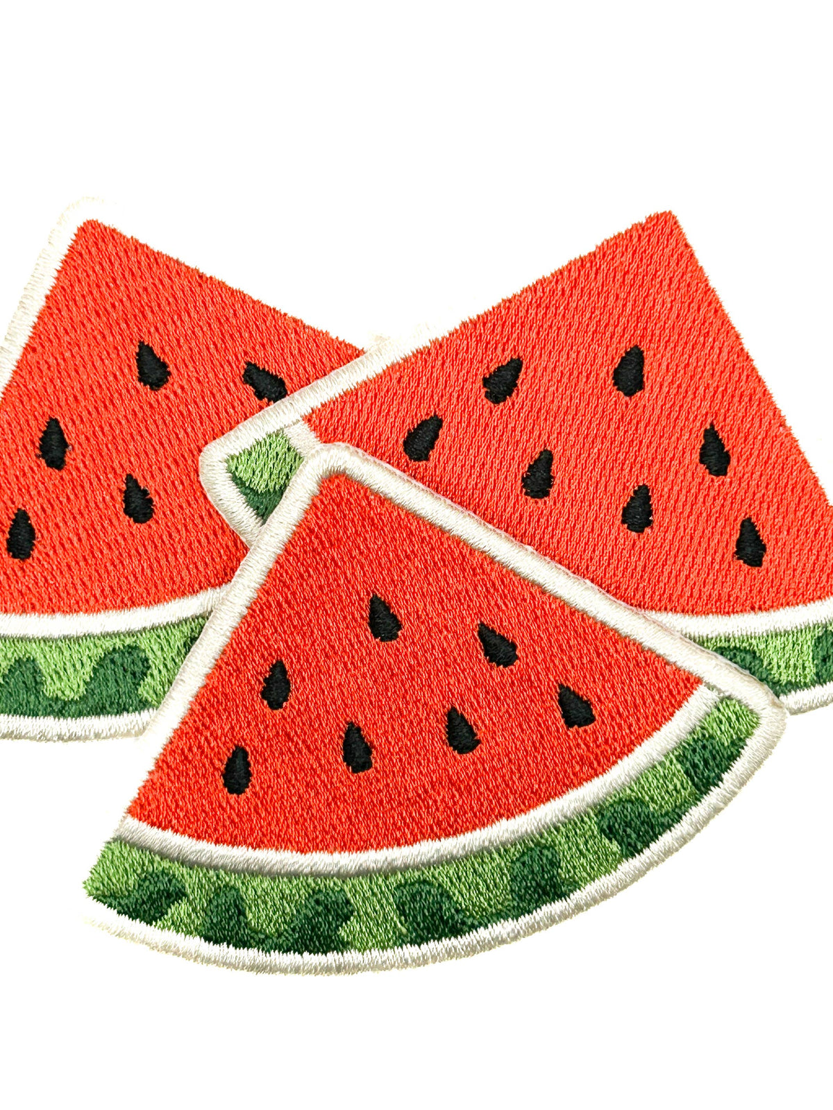 Watermelon Embroidered Patch Summer Fruit Picnic Beach
