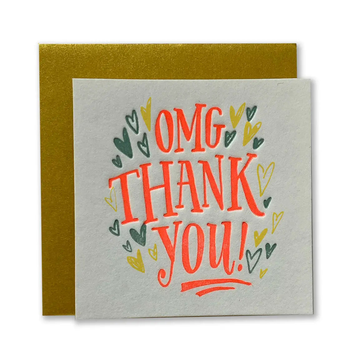 Omg Thank You Tiny Card image 0