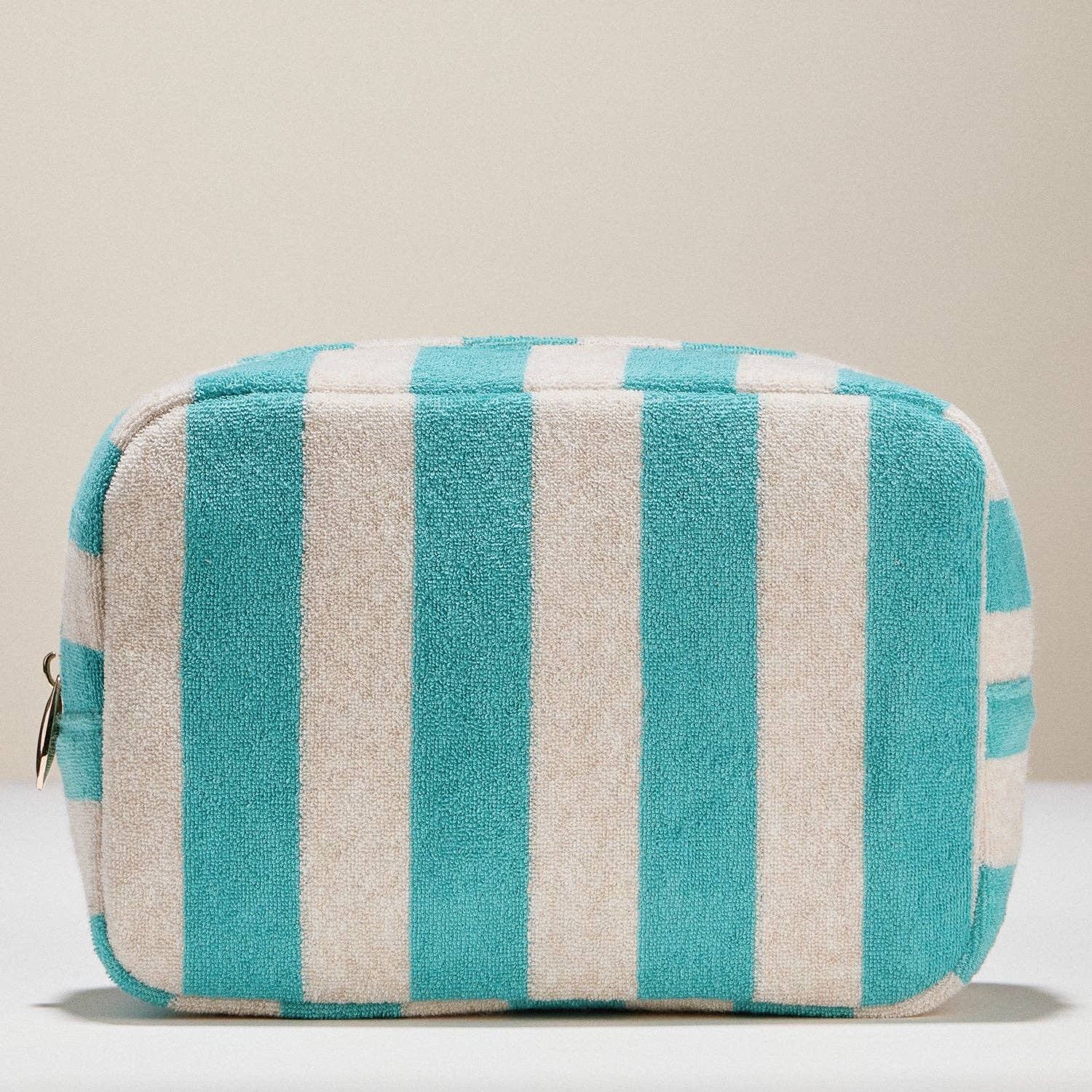 Striped Terry Fabric | Travel Pouch