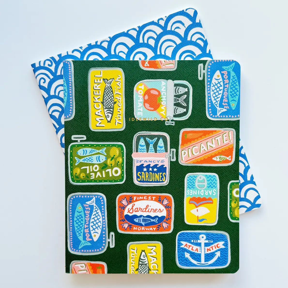 Tinned Fish Notebook Duo image 0