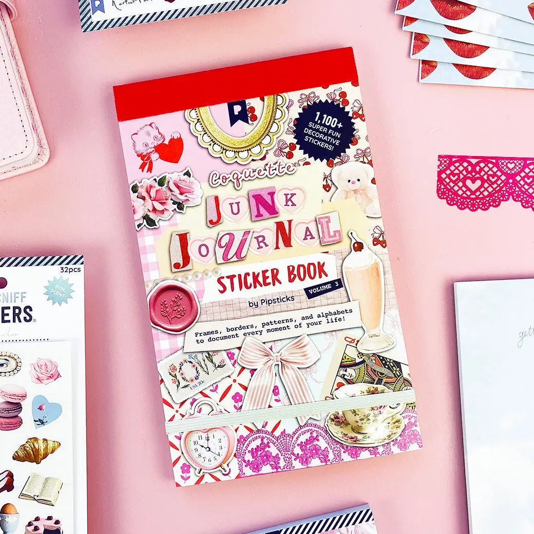 Coquette Junk Journal Sticker Book image 0