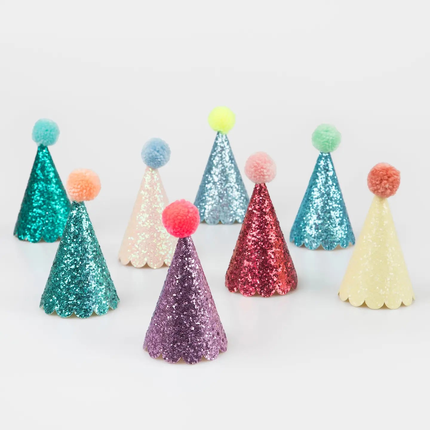 Glitter Mini Party Hats image 0