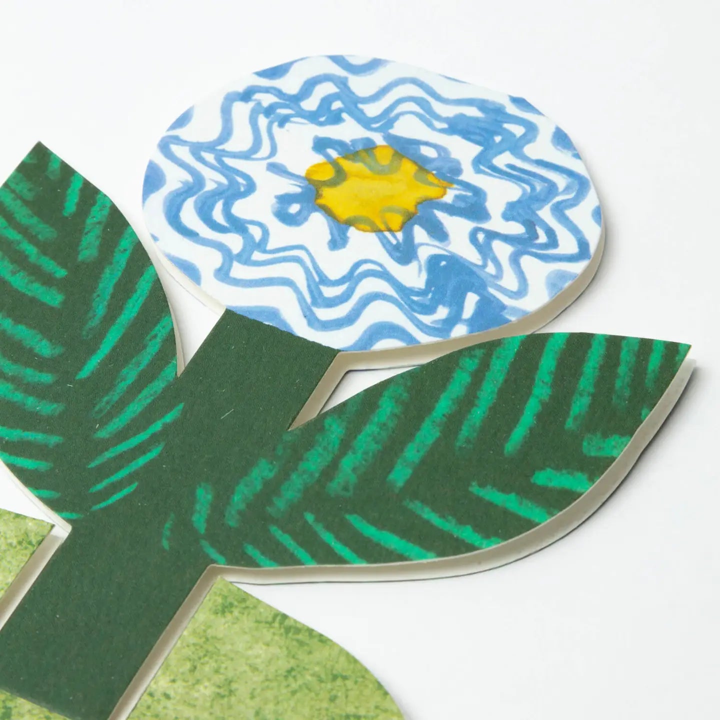 Blue Flower Stand-Up Card image 2