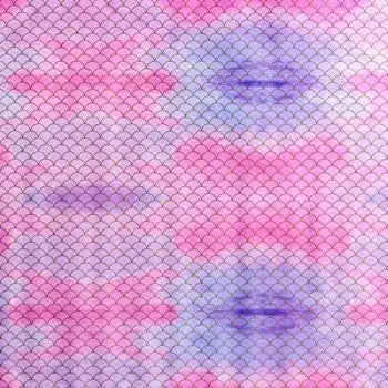 Purple Mermaid Wrapping Paper image 0