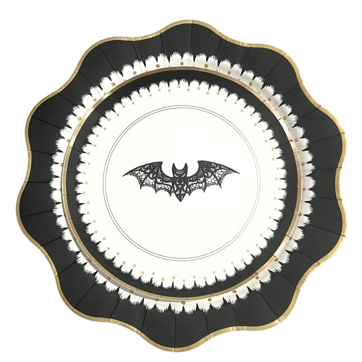 Elegant Halloween Dinner Plates image 1