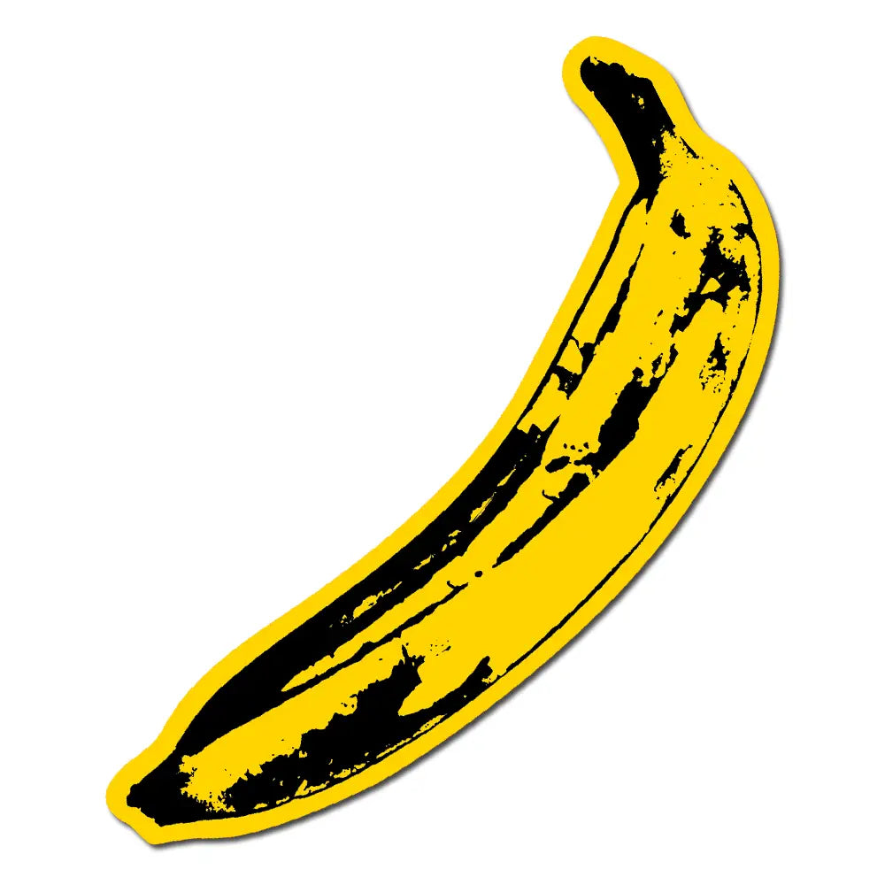 Big Banana By Andy Warhol - Die-Cut Sticker image 0