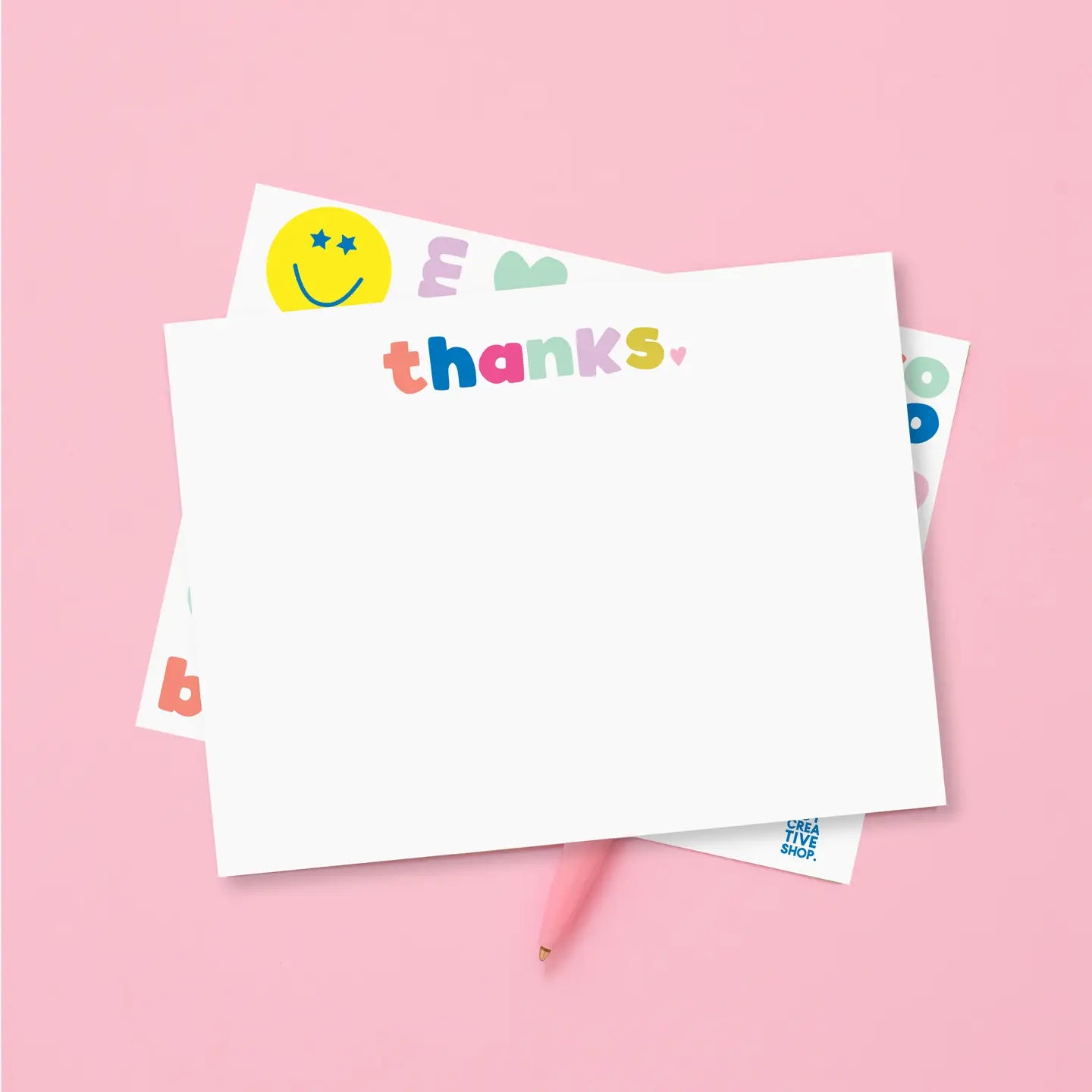 Peace, Love & Happy Boxed Thank You Notes image 0