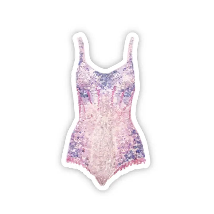 Taylor Swift Lover Dress Sticker image 0