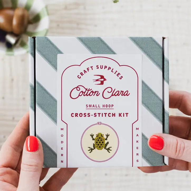 Frog Cross Stitch Kit image 0