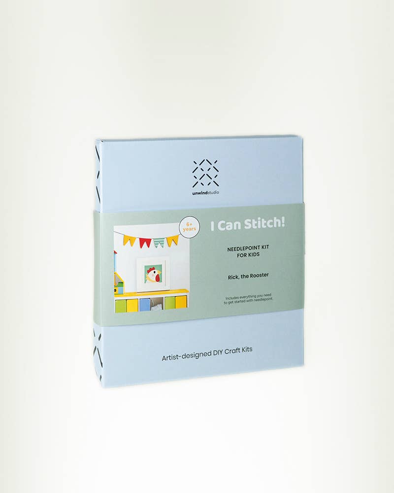 Catie, the Cat - Needlepoint Kit for Kids
