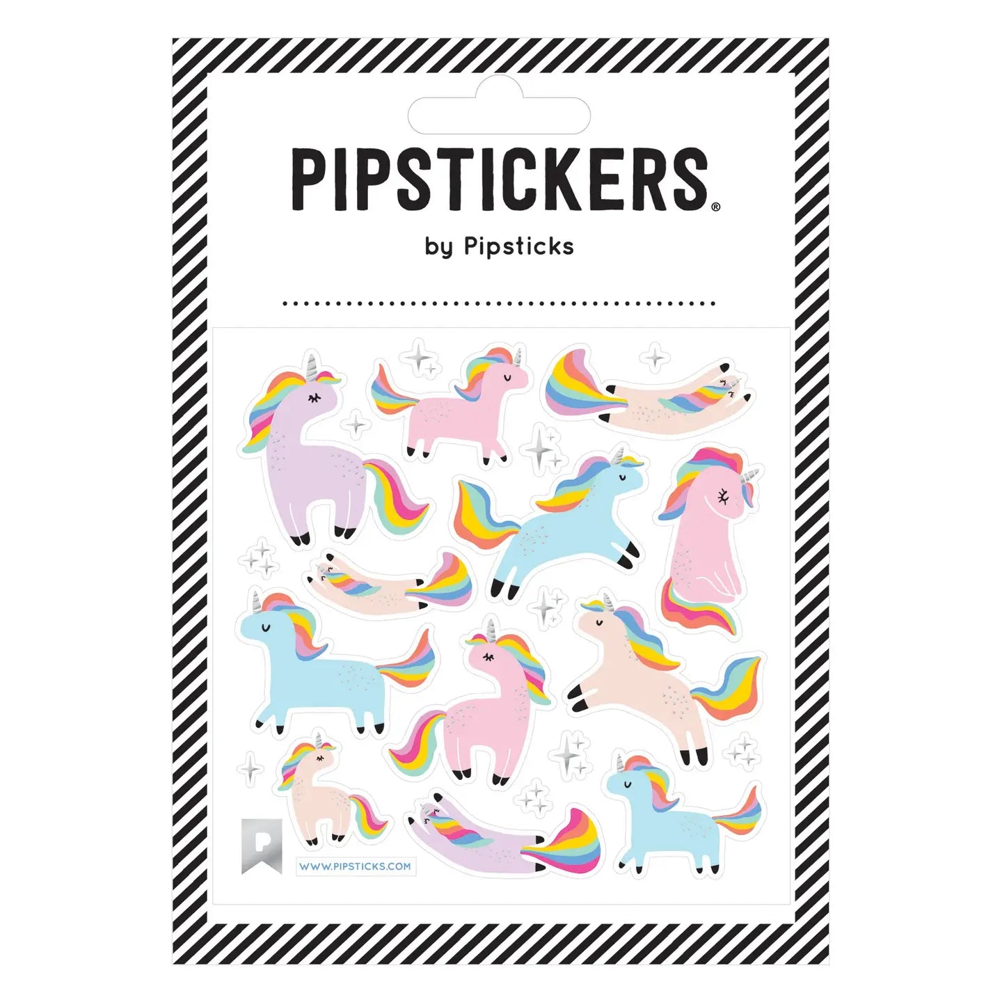 Precious Unicorns Pipstickers 4x4 image 0