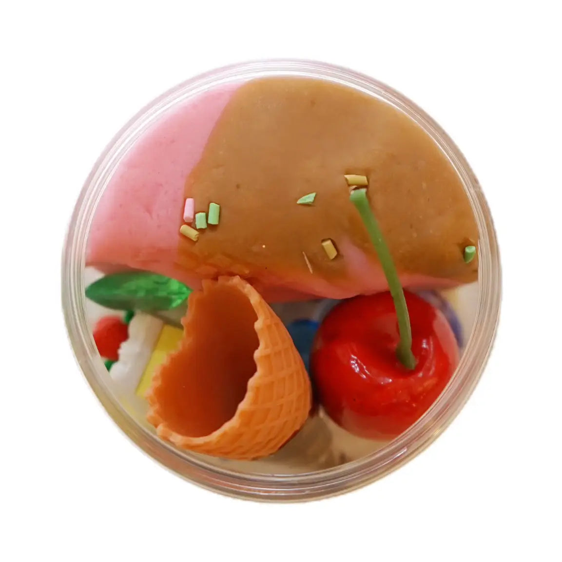Ice Cream Simply Play Dough Small Jar image 1