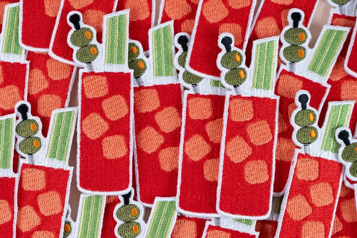 Bloody Mary Iron-On PatchSummer, Bachelorette, Cocktail Bars