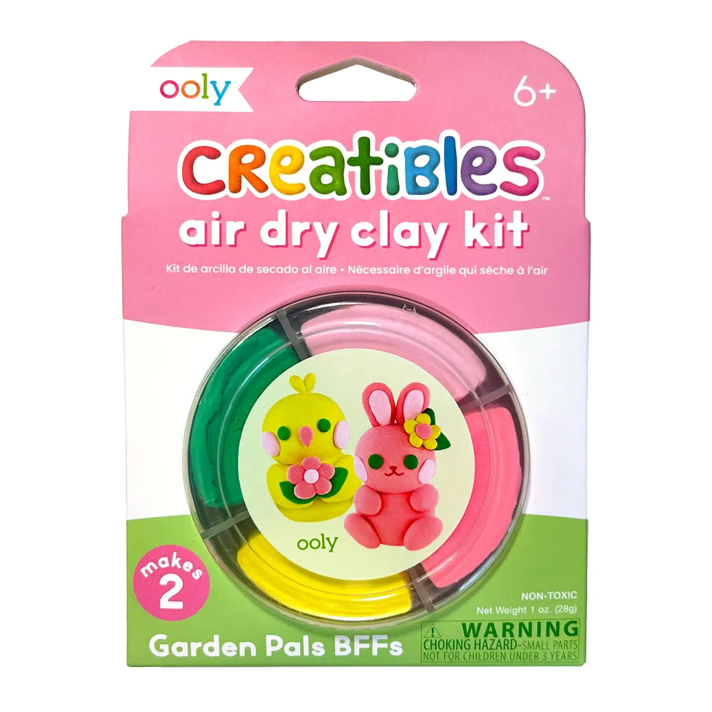 Creatibles: Air Dry Clay BFFs Kit - Garden Pals image 0