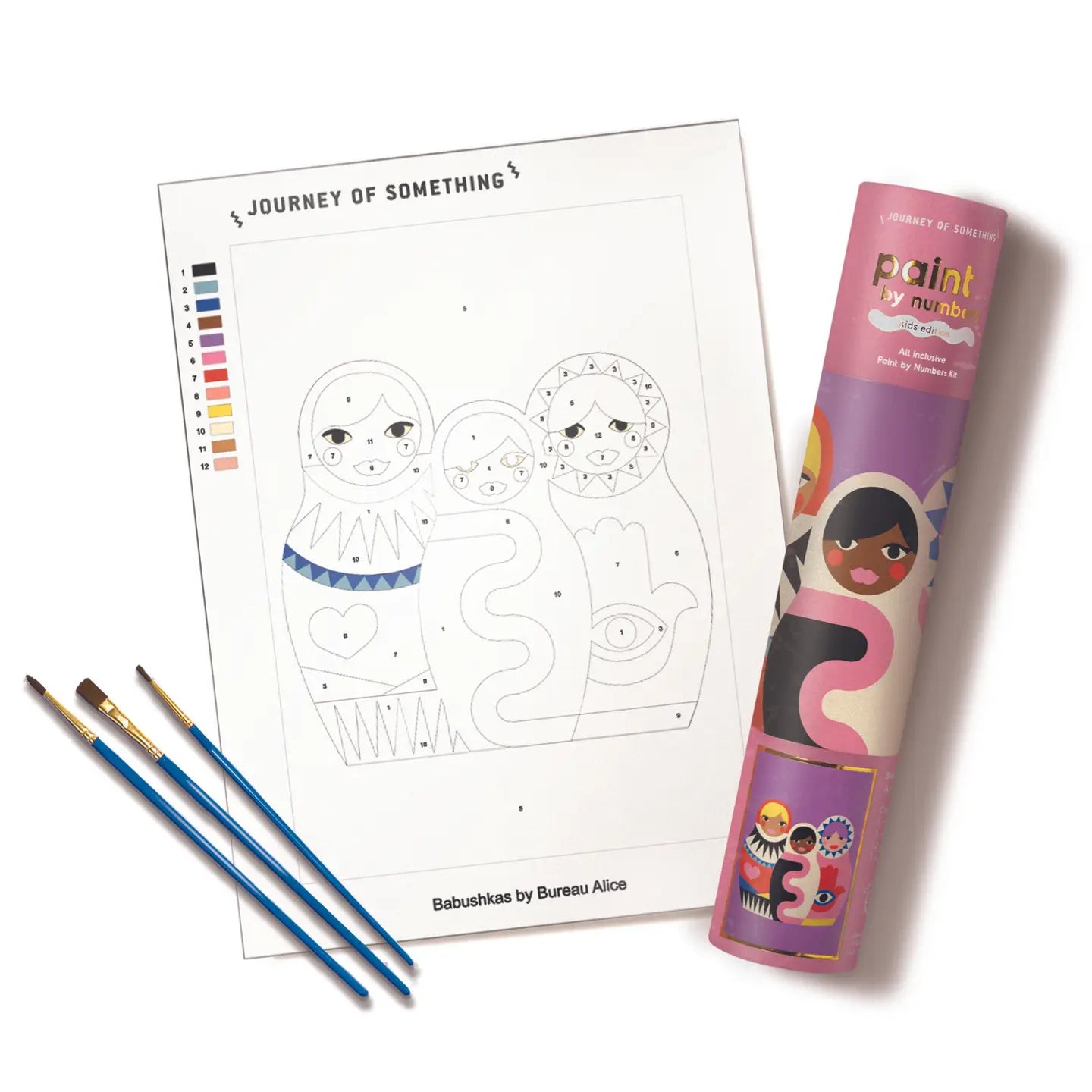 Kids Paint By Numbers - Babushkas image 0